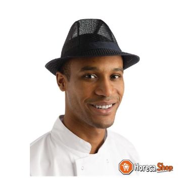 Trilby hoed donkerblauw l