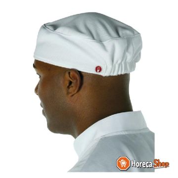 Chef works total vent beanie unisex wit