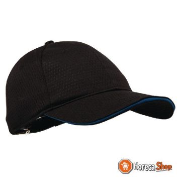 Cool guy baseball cap black and blue