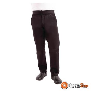 Chef works lightweight men s chef s trousers black l