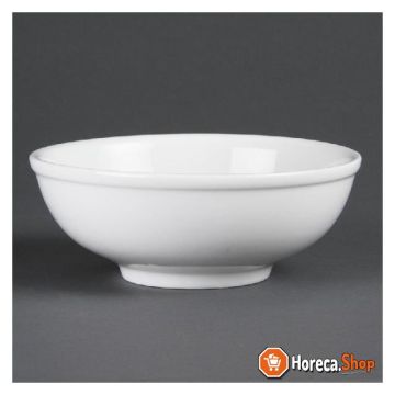 Whiteware noodle bowl 19cm