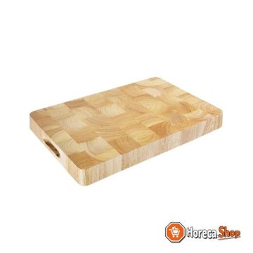 Rectangular wooden cutting board 30.5x45.5cm