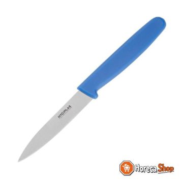 Couteau de bureau  7,5 cm bleu