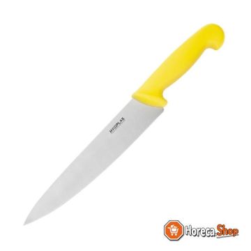 Chef s knife 21.5cm yellow
