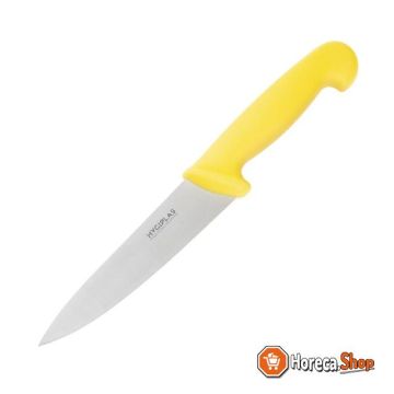 Couteau de chef  16cm jaune