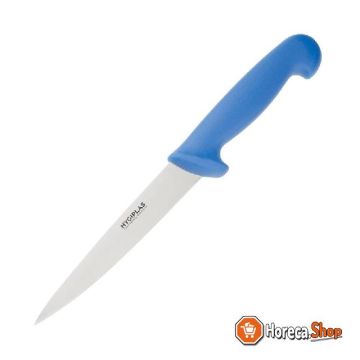 Filleting knife 15.3cm blue