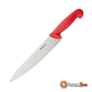 Couteau de chef  21,5 cm rouge