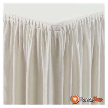 Combi table skirt pliss