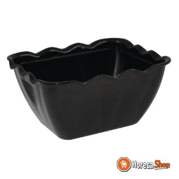 Kristallon buffet bowl black 0.75ltr