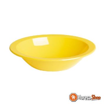 Kristallon polycarbonate dessert bowls yellow