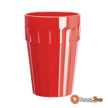 Kristallon polycarbonate cups 26cl red