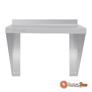 Stainless steel oven   microwave wall shelf 56x56cm