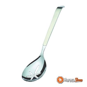 Buffet perforated serving spoon 31cm