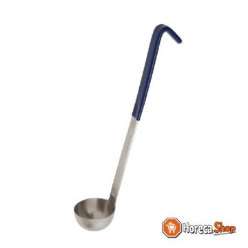 Color coded serving spoon blue 6cl