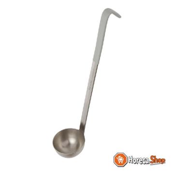 Color coded serving spoon gray 12cl