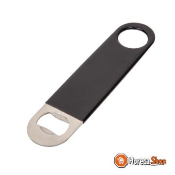 Stainless steel bottle opener with pvc handle