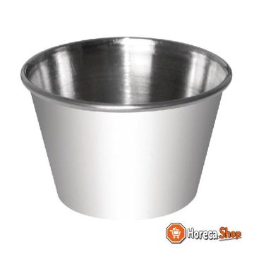 Stainless steel sauce dishes 23cl