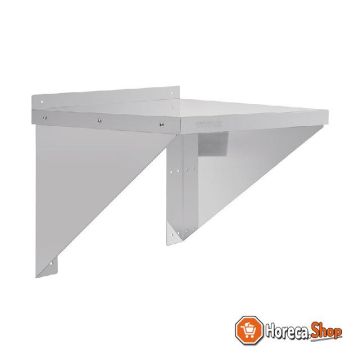 Stainless steel oven   microwave wall shelf 56x46cm