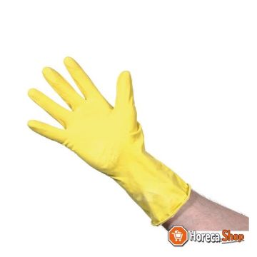 Household gloves yellow m