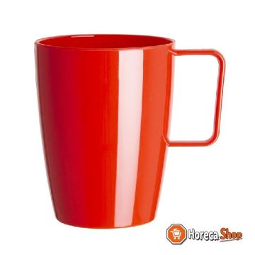 Kristallon polycarbonate cups with red handle