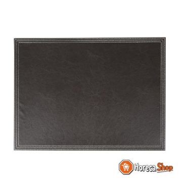 Artificial leather placemat 40x30cm