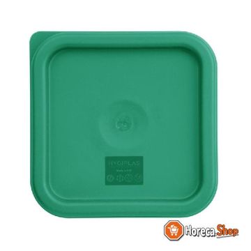 Vogue square lid green small