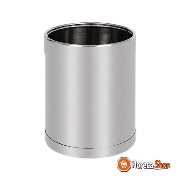 Stainless steel trash can 10.2ltr