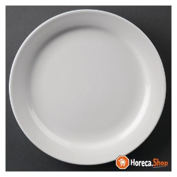 Athena hotelware plates with narrow rim 16.5 cm