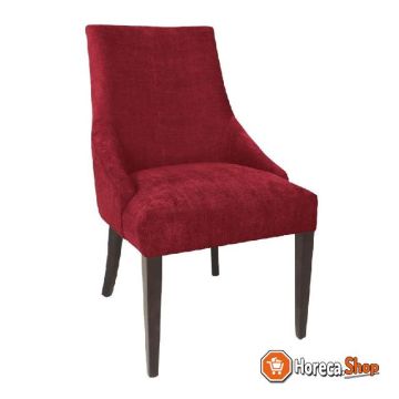 Chaise  finesse rouge 2 pièces