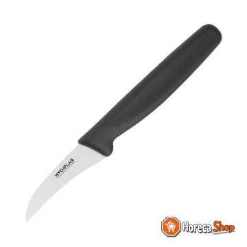 Turning knife 6.5cm black