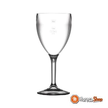 Polycarbonate wine glasses 31cl