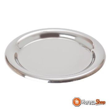 Stainless steel account dish