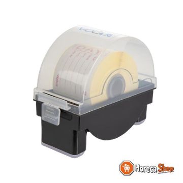 Removable product stickers and 5cm dispenser (box 500)