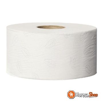 Recharge de papier toilette  mini jumbo 12 rouleaux