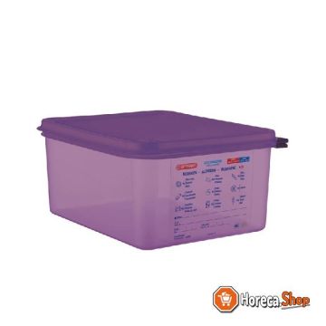 Gn1   2 polypropylene food box 10ltr
