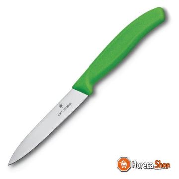 Couteau d office  vert 10cm