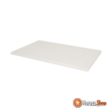 Plateau de table rectangulaire  blanc