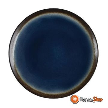 Nomi ronde tapascoupeborden blauw-zwart 25,5cm