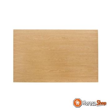 Voorgeboord rechthoekig tafelblad essenfineer 1100 x 700mm