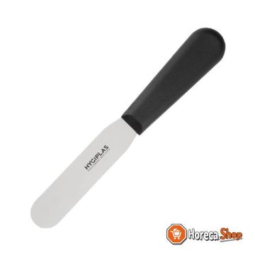 Straight palette knife 10cm black