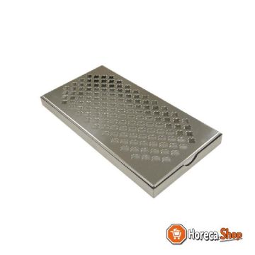 Stainless steel drip grid 30.5x15.2cm