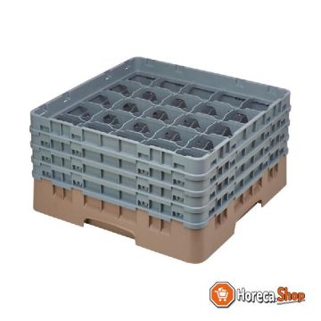 Camrack dishwasher basket with 25 compartments max. glass height 21.5 cm