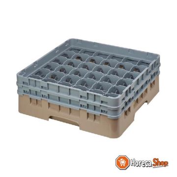 Camrack dishwasher basket with 36 compartments, max. glass height 13.3 cm