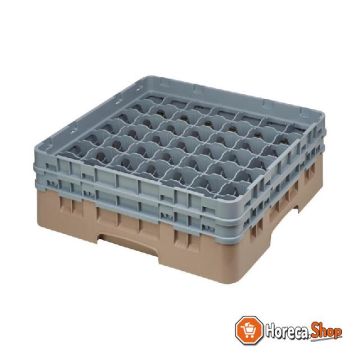 Camrack dishwashing basket with 49 compartments, max. glass height 13.3 cm