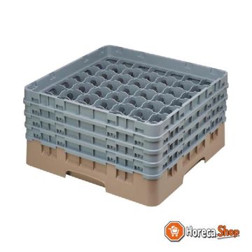 Camrack dishwashing basket with 49 compartments, max. glass height 21.5 cm