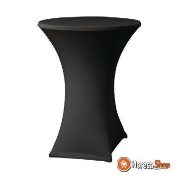 Housse de table debout extensible samba noir d2