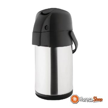 Stainless steel pump jug 2.5l