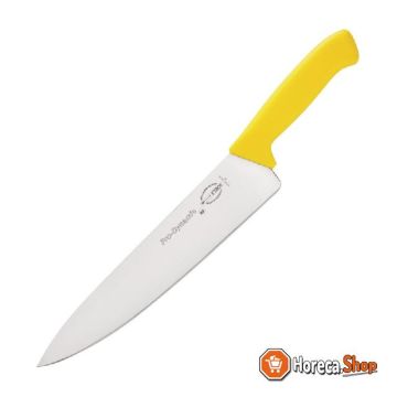 Couteau de chef  pro dynamic haccp jaune 25,5 cm