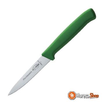 Pro dynamic haccp office knife green 7.5cm