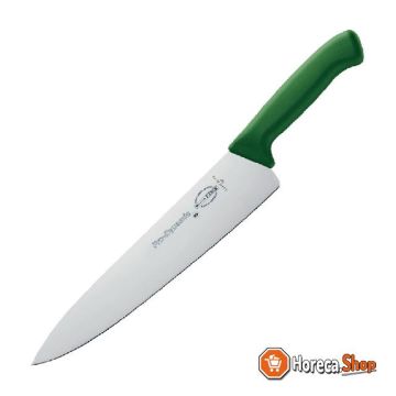 Couteau de chef  pro dynamic haccp vert 25,5 cm